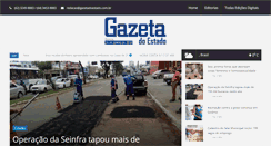 Desktop Screenshot of gazetadoestado.com.br