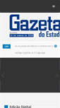 Mobile Screenshot of gazetadoestado.com.br